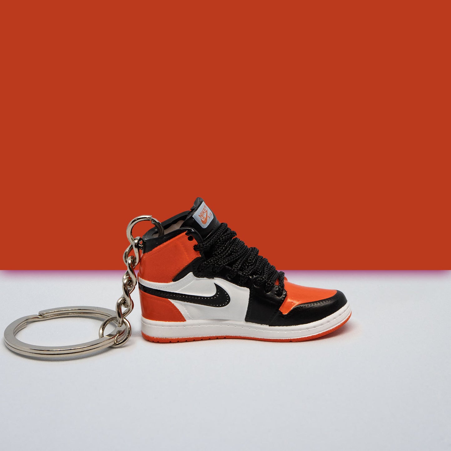 Nike Jordan orange-noire