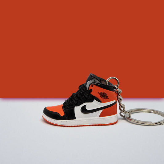 Nike Jordan orange-noire